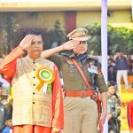 ঊনকোটিতে জাঁকজমকপূর্ণভাবে পালিত হলো ৭৭তম প্রজাতন্ত্র দিবস