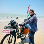 ৬০ হাজার কিলোমিটারের সংকল্পযাত্রা: সাইকেলে রাজস্থান থেকে ত্রিপুরায় ‘এভারেস্ট বিজয়ী’ পাপ্পু রাম চৌধুরী