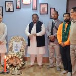 এঞ্জেল চাকমার বাড়িতে নর্থ ইস্ট যুব কংগ্রেসের প্রতিনিধি দল, ভিডিও কলে খোঁজ নিলেন সর্বভারতীয় যুব কংগ্রেস সভাপতি উদয় ভানু চিব