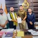 ত্রিপুরা বিশ্ববিদ্যালয়ের তৃতীয় গেটের সামনে ট্রাফিক পুলিশ মোতায়েনের দাবিতে এসপির কাছে এবিভিপির স্মারকলিপি প্রদান