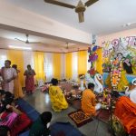 আজ বিদ্যার দেবী সরস্বতীর আরাধনায় মেতে উঠেছে শিক্ষা প্রতিষ্ঠানগুলি