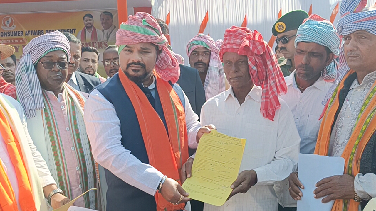 ধান সংগ্রহ রাজ্যভিত্তিক কর্মসূচির আনুষ্ঠানিক উদ্বোধন ধর্মনগরে