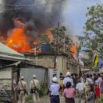 মনিপুরের কাংপোকপিতে রিপাবলিক ডে’র দিনে সহিংসতার ঘটনা, গ্রামের বসতবাড়ি পুড়িয়ে দেওয়া হয়েছে