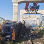 থাইল্যান্ডে নির্মাণাধীন রেল প্রকল্পের ক্রেন ভেঙে ট্রেন লাইনচ্যুত, নিহত অন্তত ১৯