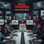 পাকিস্তানে সংবাদমাধ্যমে ‘ভীতিকর প্রভাব’ নিয়ে আন্তর্জাতিক সংগঠনগুলোর সতর্কবার্তা, হয়রানি বন্ধের আহ্বান