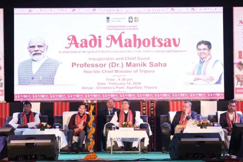 শিশু উদ্যানে শুরু আদি মহোৎসব প্রধানমন্ত্রী নরেন্দ্র মোদি প্রথম থেকেই উত্তর পূর্বাঞ্চলের বিকাশে সর্বাধিক গুরুত্ব দিয়ে আসছেনঃ মুখ্যমন্ত্রী