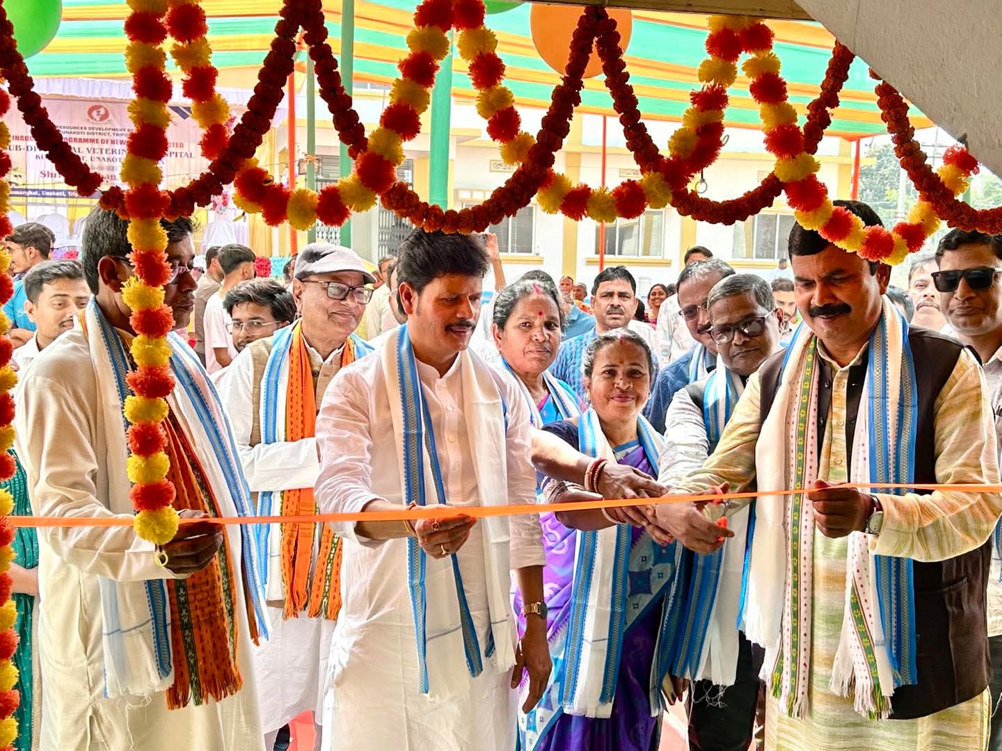 কুমারঘাটে নবনির্মিত মহকুমা পশু চিকিৎসালয়ের&hellip;