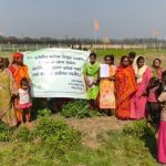 জয়পুর দক্ষিণপাড়ায় উচ্ছেদকৃত ১৯ পরিবার পুনর্বাসনের দাবিতে আন্দোলন, এলাকায় উত্তেজনা