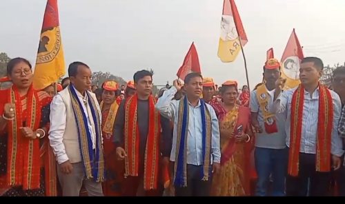 নেপালি বস্তিতে যোগদান সভা: তিপ্রা মথা দলে সামিল ১৯০ আদিবাসী ভোটার