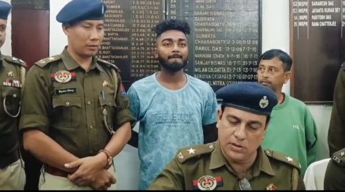 প্রগতি স্কুল সংলগ্ন এলাকা থেকে হেরোইন সহ দুই নেশা কারবারি গ্রেপ্তার, জোরদার তদন্তে পুলিশ