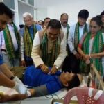 উদয়পুর পৌর পরিষদের বর্ষপূর্তি উপলক্ষ্যে রক্তদান ও স্বাস্থ্য শিবিরে মন্ত্রী প্রনজিত সিংহ রায়
