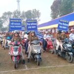 পুলিশ মহা নির্দেশকের উপস্থিতিতে নারী ও শিশুদের সুরক্ষায় এডিনগরে ত্রিপুরা পুলিশের সুবিশাল বাইক র‍্যালি