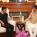 কেন্দ্রীয় মন্ত্রী ডঃ মনসুখ মান্ডভিয়ার সঙ্গে সাক্ষাৎ মুখ্যমন্ত্রীর