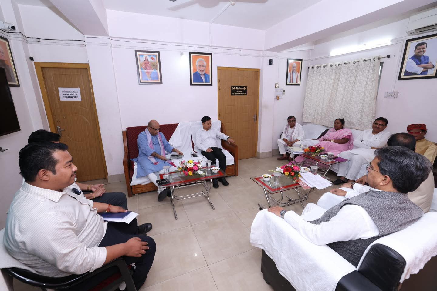 মন্ত্রী অনিমেষ দেববর্মার বিজেপিতে যোগদানের বিষয় সম্পূর্ণ গুজব, অযথা বিভ্রান্ত ছড়ানো হচ্ছে: মুখ্যমন্ত্রী