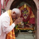 মাতাবাড়িতে পুজো দিলেন উপরাষ্ট্রপতি সি. পি. রাধাকৃষ্ণাণ