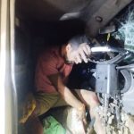 লুংথাং ছড়া জাতীয় সড়কে ভয়াবহ দুর্ঘটনা ফায়ার সার্ভিসের তৎপরতায় প্রাণে বাঁচলেন চালক