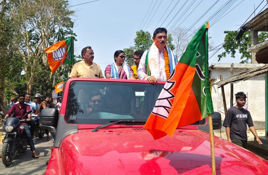 ধর্মনগরে উপনির্বাচন ঘিরে তুঙ্গে প্রচার, মাঠে নেমে জোরদার জনসংযোগে বিজেপি প্রার্থী জহর চক্রবর্তী