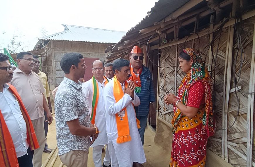 ধর্মনগরে জোরকদমে বিজেপির প্রচার, আশাবাদী প্রার্থী জহর চক্রবর্তী