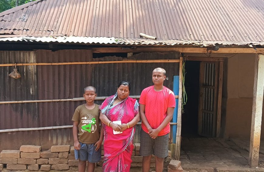 মুখ্যমন্ত্রী ও এসপি’র কাছে সদ্য স্বামীহারা গৃহবধূর সাহায্যের আবেদন