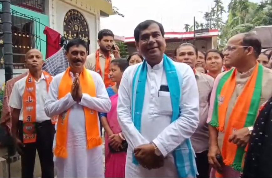 ধর্মনগর উপনির্বাচনে জোরদার প্রচারে বিজেপি, প্রার্থী জহর চক্রবর্তীর সমর্থনে মাঠে মেয়র