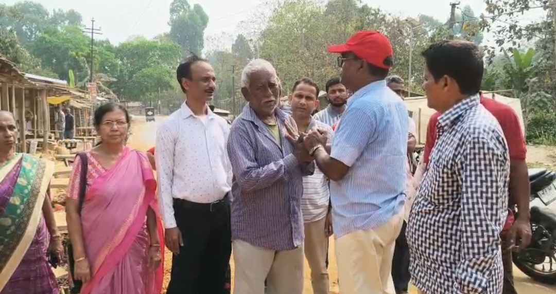 ধর্মনগর উপনির্বাচন ঘিরে প্রচার শুরু বাম প্রার্থী অমিতাভ দত্তের