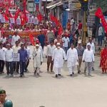 নিয়মিতকরণ সহ ৪ দফা দাবিতে বিধানসভা অভিযান সিটু-র, নিয়মিতকরণ সহ ৪ দফা দাবিতে বিধানসভা অভিযান সিটু-র, পুলিশি বাধার মুখে মিছিল