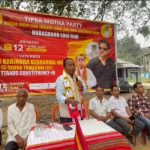 সিমনায় তিপরা মথার সভা, বিজেপিকে কড়া আক্রমণ রবীন্দ্র দেব্বর্মার