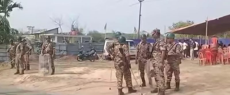 টাকারজলায় বিজেপির যোগদান সভা ঘিরে উত্তেজনা, অতিরিক্ত নিরাপত্তা মোতায়েন