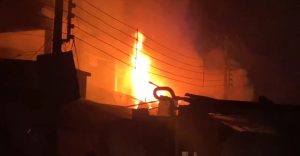 তেলিয়ামুড়া বাজারে ভয়াবহ অগ্নিকাণ্ড, প্রশ্নের মুখে দুর্যোগ মোকাবিলা দলের ভূমিকা