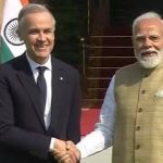 হায়দরাবাদ হাউসে কানাডার প্রধানমন্ত্রী মার্ক কার্নির সঙ্গে বৈঠক প্রধানমন্ত্রী মোদির