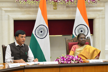 আদিবাসী প্রতিভা বিকাশে জোর, বিশ্ব ক্রীড়াশক্তি হওয়ার লক্ষ্য: রাষ্ট্রপতির ভাবনা তুলে ধরলেন ক্রীড়ামন্ত্রী