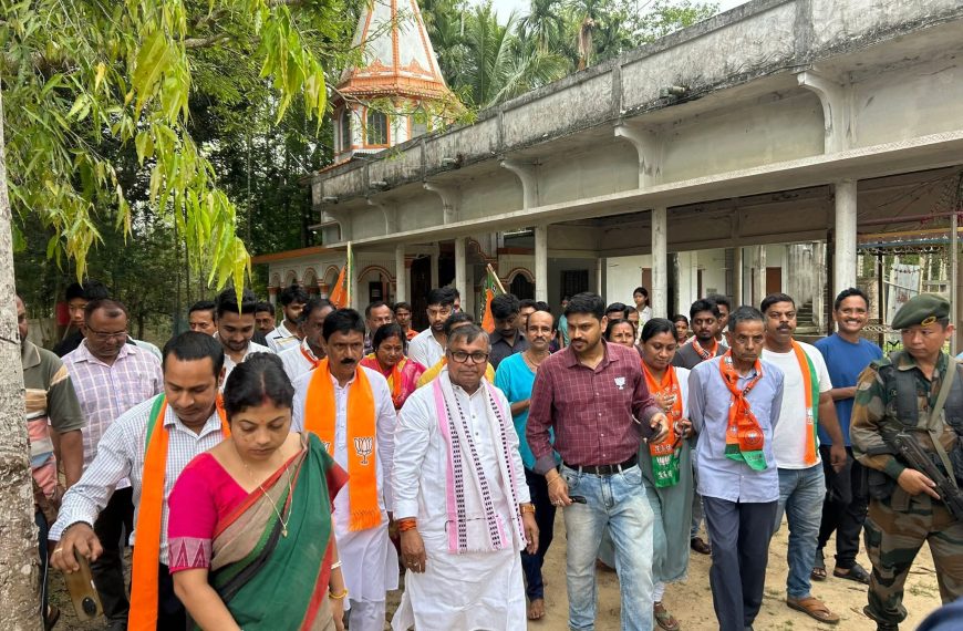 উন্নয়নের রথ থামবে না, বিজেপির সঙ্গে এগিয়ে চলবে ধর্মনগর: মন্ত্রী রতন লাল নাথ