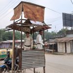 কল্যাণপুরে জরাজীর্ণ ট্রাফিক পোস্টে দায়িত্ব পালন, বাড়ছে দুর্ঘটনার আশঙ্কা