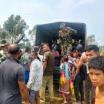 পথ দুর্ঘটনা: বিএসএফের তৎপরতায় প্রাণে রক্ষা ২২ যাত্রীর