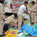 গর্জিতে বাসে গাঁজা পাচারের চেষ্টা ব্যর্থ, দুই মহিলা সহ একাধিক আটক