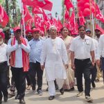 ধর্মনগরে সিপিআইএম-এর প্রচারের ঝড়, অমিতাভ দত্তের সমর্থনে মিছিলে মানিক সরকারের পদযাত্রা