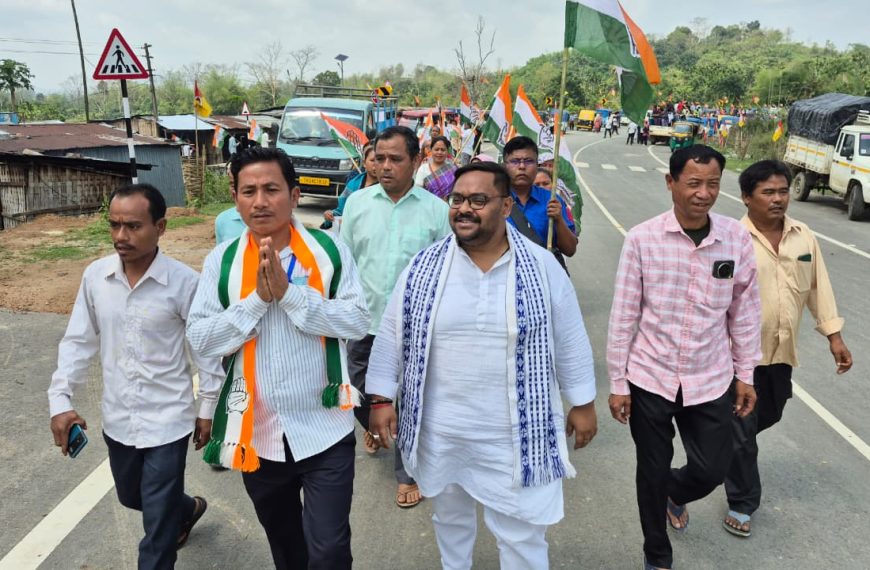 ছামনুতে কংগ্রেসের সভা, সিপিএম ছেড়ে ১২ ভোটারের যোগদান