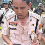 টাকারজলায় সংঘর্ষ, বিজেপি প্রার্থীর বাড়িতে হামলা, আহত এসপি সহ একাধিক পুলিশ