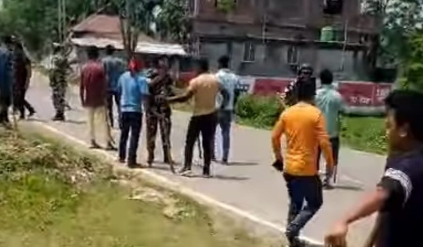 কুলাই–চাম্পাহাওর কেন্দ্রে বিজেপি ও তিপ্রা মথার মধ্যে সংঘর্ষ, উত্তেজনা চরমে