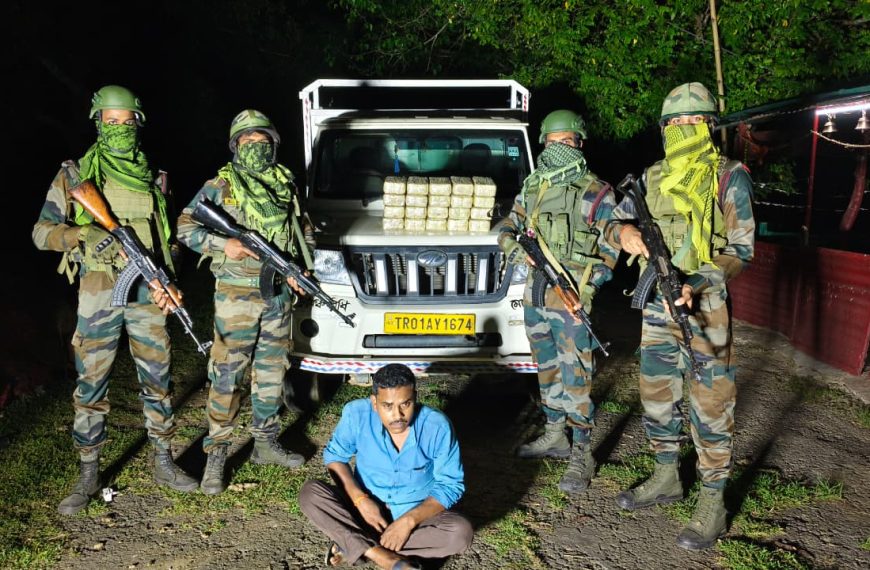 তেলিয়ামুড়ায় বিশাল মাদকবিরোধী অভিযান, ১৬ কোটি টাকার ইয়াবা উদ্ধার—এক ব্যক্তি গ্রেফতার