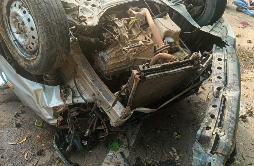 সারমেয়কে বাঁচাতে গিয়ে সড়ক দুর্ঘটনা, গুরুতর আহত ৩