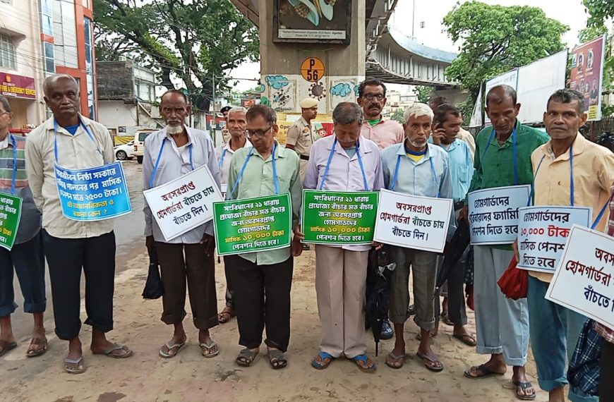 অবসরপ্রাপ্ত হোমগার্ডদের ভাতা বৃদ্ধির দাবি, পুলিশ মহা নির্দেশকের দ্বারস্থ প্রতিনিধি দল
