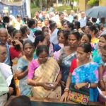 বকেয়া মেটানো সহ ১২ দফা দাবিতে গণ-ডেপুটেশনে জুটমিল যৌথ আন্দোলন কমিটি