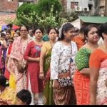 নববর্ষ উপলক্ষে লক্ষী নারায়ণ বাড়িতে দর্শনার্থীদের ভিড়