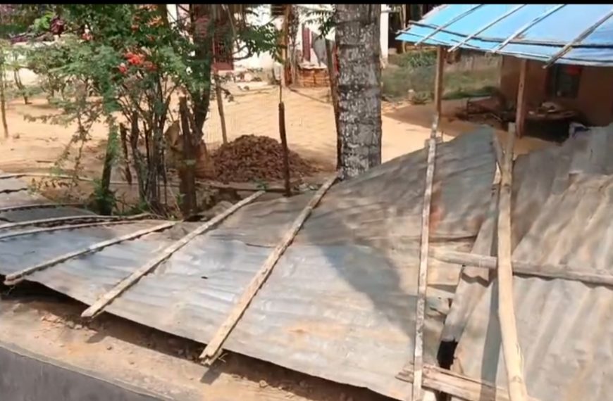 বিজেপি কর্মীর বাড়িতে হামলার অভিযোগ, পেট্রোল বোমা নিক্ষেপ ও ভাঙচুর