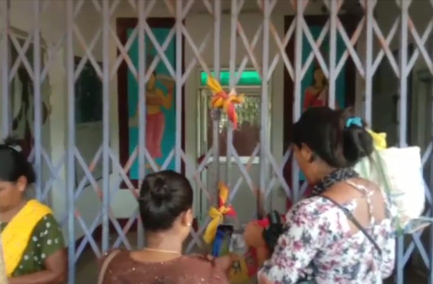 ছবিমুড়া পর্যটন কেন্দ্রের প্রবেশদ্বারে তালা ঝুলিয়ে দখলের দাবি&hellip;