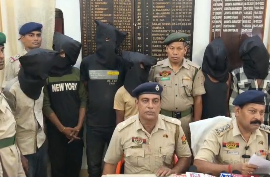 রামনগরে চুরির ঘটনায় ৭ জন আটক—উদ্ধার স্বর্ণালংকার ও মোবাইল