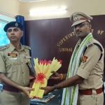 খোয়াই জেলার নতুন পুলিশ সুপার হিসেবে দায়িত্ব গ্রহণ করলেন বিজে রেড্ডি