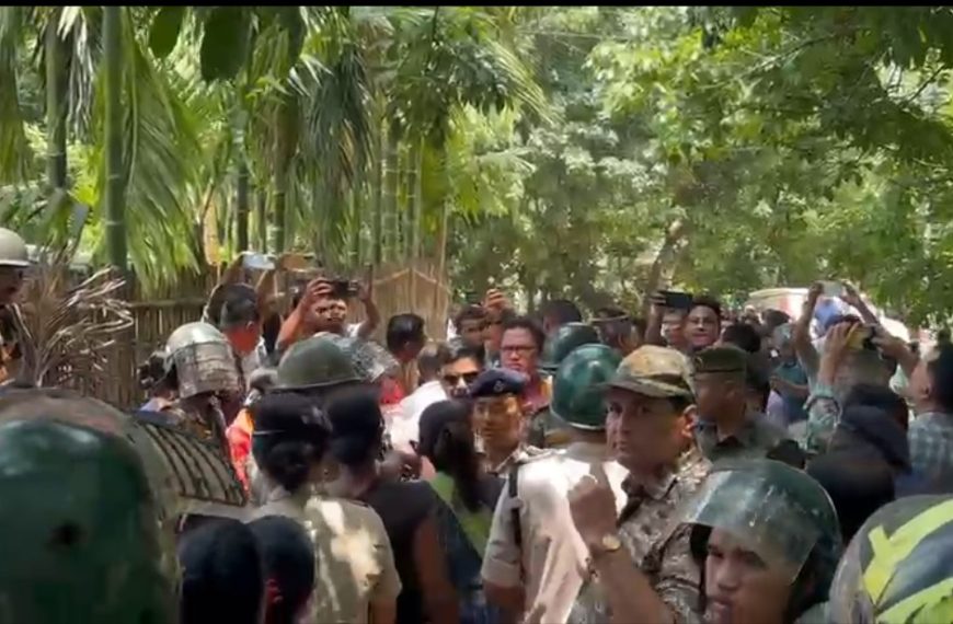 উত্তর লালছড়িতে উত্তেজনা, ভোটকে ঘিরে অগ্নিগর্ভ পরিস্থিতি