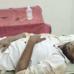 শান্তিরবাজারে জাতীয় সড়কে বাইক দুর্ঘটনা, আহত যুবক